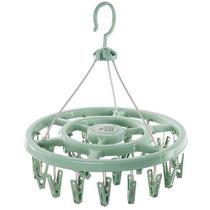 With round clothes thickened and convenient disc clothes hanger multifunctional small air hanging clip function simple clip