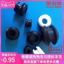 Silicone rubber protection coil 6 anti-high and low temperature resistance 5 black 4mmO type sealing ring out Coil protection ring 100 only