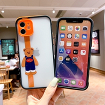 iphone12 phone case Apple 11 transparent x silicone xr all-inclusive xsmax camera se2 anti-drop 7p edging 8plus bear bear mini cute pro minimalist x