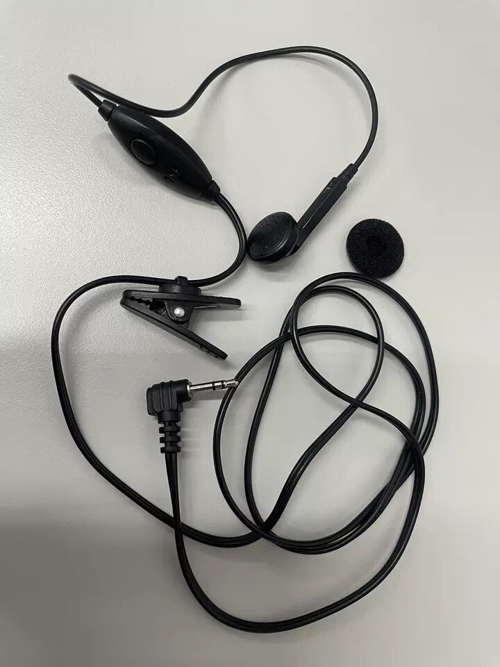 Intercom headphones T5428 T5728 T6200C 5 T6 T7 T8 K9 single hole headphones