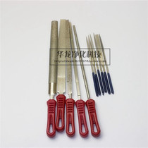 Diamond file fitter file stainless steel large diamond file alloy large plate file 4 inch 8 inch file