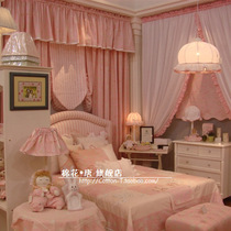 Anne series eco-friendly cloth beds pure cotton cloth window curtain cloth material table cloth class Inlenmee family style