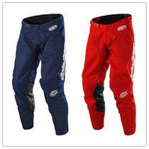 The new navy blue fluorescent yellow TLD off-road motorcycle mountain waterproof drop-proof 600 racing pants pumping bag