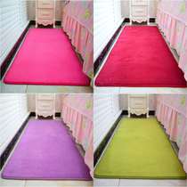 Thickened coral velvet carpet Living room coffee table carpet Bedroom full of cute bedside carpet Tatami mat can be customized