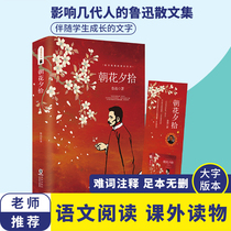 Morning and night Lu Xun Middle School students famous Chinese books recommended Lu Xuns works Modern and contemporary literature novels annotated edition Seventh grade first grade Middle school students read extracurricular books