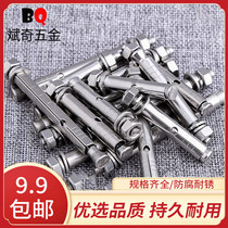 6MM304 stainless steel expansion screws outside explosion expansion bolts M6 * 50 60 70 80 90 100-150