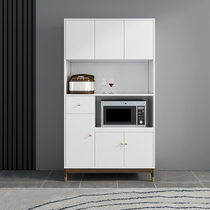 Nordic light luxury dining side cabinet High cabinet Modern simple kitchen locker Microwave oven restaurant storage tea cabinet