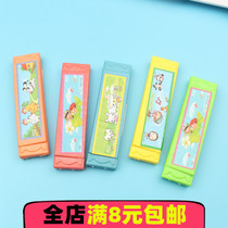 Childrens harmonica beginner 5 hole playing musical instrument kindergarten primary school student music toy mini mouth organ gift