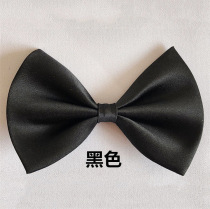 Bow tie male and female wild classic collar flower black and white red Latin national standard ballroom dance performance accessories bow