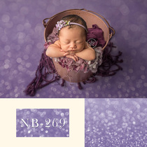 Chuangmei Xinsheng 100-day-old photography background foldable flannel soft rubber baby childrens photo background NB-269