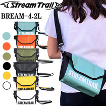 Stream Trail Japan Water Flow Special Road Bream Waterproof Single Shoulder Bag Skew Satchel Bag Outdoor Tours