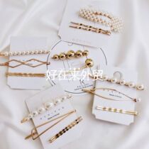 new style Retro hair contracted Side clip lady combination