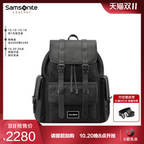 Double 11 pre-sale] Samsonite backpack 2021 New light luxury multifunctional backpack large capacity computer bag NP0