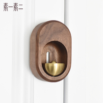 Japanese wind chime suction door type copper bell refrigerator sticker decoration small pendant door hanging door decoration creative housewarming gift