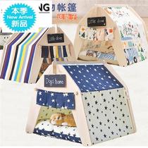 Craftsman incense solid wood puppy kennel room n sub-type cat kennel tent pet cat supplies teddy dog bed cat bed with thick