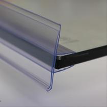 Plastic Counter Supermarket Card Transparent Clip Price Sign Wine Cabinet Plastic Card Glass Carstrip 0 5-1cm Thick Price Bar