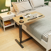 Nordic corner laptop desk bed with foldable desk lazy people move floor sofa table bedroom