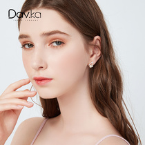 Simple niche design sense earrings 2021 new trend earrings feminine temperament simple Korean earrings net red earrings