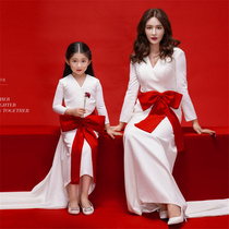 Photo studio parent-child clothing childrens photography clothing new female fashion hot mother photo clothing studio theme