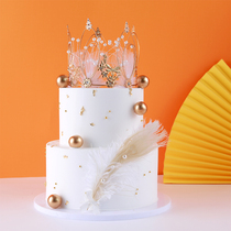 Double Crown Cake model 2021 new simulation Net red recommended custom foam sample window furnishings