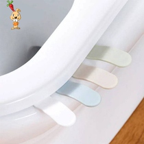 Home cute cartoon toilet holder durable creative Korean household silicone non-dirty hand toilet accessories