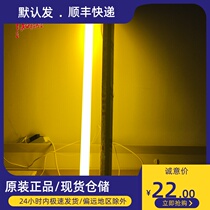 Crystal Silicon 20W anti-ultraviolet material yellow lamp tube mosquito repellent workshop dust-free lamp filter non-UV lamp
