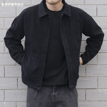 Jacket Mens spring autumn season Han version Body Trend Handsome with 100 hitch short Tooling Youth Casual Mens Jacket