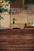 Chuangmei ancient costume background photo studio ancient costume art photo background ancient costume photo cloth ancient costume real scene PZ-1621