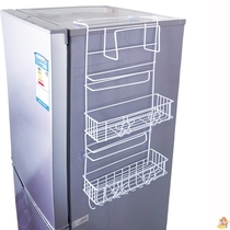 Refrigerator side pylons Hanging bags Wall-mounted shelves Kitchen pylons Seasoning racks Storage racks Simple kitchen shelves