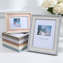 Minima Creative Small Fresh Photo Frame Living Room Bedroom Pendulum Table Hanging Wall Combination Free Of Punch Decoration Painting Photo Wall