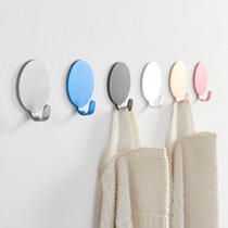 Hook Powerful Viscose Wall Sticking Hook Door Rear Key Clothe Hood Hook Wall-mounted Xuanguan Hook-Free