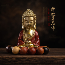 Pure copper big day such as coming to Buddha like car pendulum piece upscale creative vehicle medium control table Ping An in-car ornament male and female