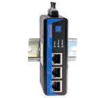 Sanwang IES205A-1F(S) Industrial Ethernet Switch 4 Electric 1S Optical Single Mode Non-Network Tube Guide