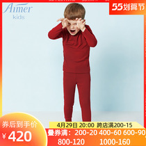 Adore Children Autumn Winter New Warm-Care Pants Boys Double Layer Thickened Red-Warm Trousers AK373P12