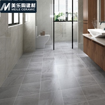 Kitchen and bathroom brick Dark gray balcony brick 300x300 antique brick Kitchen wear-resistant non-slip cement brick small floor tile