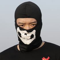 Skull turban mens sports face towel half face tactical chicken mask cs riding mask Call of Duty ghost mask