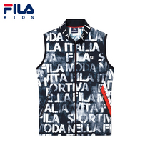 (Cool Science and Technology) FILA childrens sleeveless vest 2021 Autumn New Golf mens coat