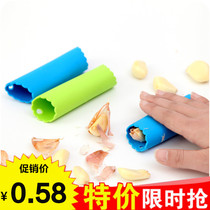  Garlic peeler Garlic peeler artifact Household silicone manual garlic peeler Garlic press Garlic peeler Garlic peeling peeler