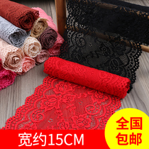 Color lace accessories decorative clothes fabric diy black white handmade Lebed ribbon skirt cotton fabric