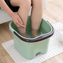 Foot B bath massage feet household high-grade plastic bucket round Winter portable large capacity bucket light and high resistance