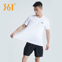 361 Sports Suit Mens 2022 Summer New Two-piece Shorts Short Sleeve Quick Dry Breathable Running Sportswear