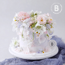 BITOlogy (first see) C152 Creative Fresh Flower Network Red Birthday Cake Beijing Shanghai Tongcheng Distribution