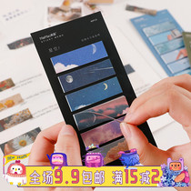 Creative Landscape Index Convenience Stickers Sticker stickers Tear Sign Paper Focus Mark Classification Notes Stickers