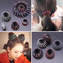 The birds nest Hairband red same lazy hairclip messy bun hair hair pan fa qi ponytail withholding gripper