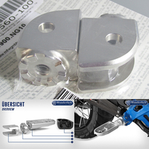 W Factory BMW F750 850GS R1200GS 1250GS W multi-function pedal and frame connector