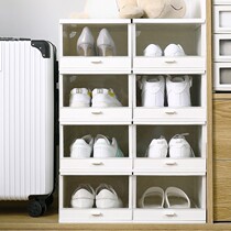 Thickened shoe box storage box transparent drawer shoes plastic shoe box shoe storage box household artifact