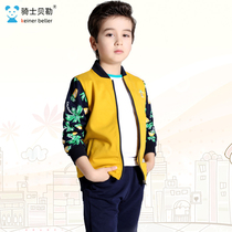 Children's clothing boys autumn 2021 new Korean version of the children's leisure suit boys sports vests tide
