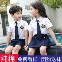 Kindergarten Garden clothes Summer children Entrance Graduation Photo Clothing First Grade Class Clothes Elementary School Students Chorus Out