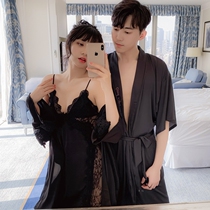 V-actress upscale luxury Sexy Temptation Red Couple Shuiyi Spring Autumn Summer Ice Silk Harness Shui Dress