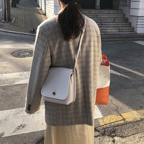 Fat fat homemade bag female 2021 new retro bag vintage shoulder bag messenger bag ins female bag small square bag